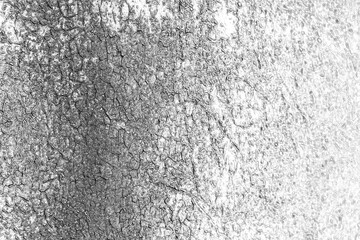 Cracked .plaster. Pencil sketch drawing illustration