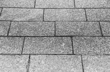 Obraz premium Road stone pavement texture. Pencil sketch drawing illustration