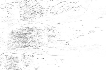 Yellow brick wall texture. Pencil sketch drawing illustration