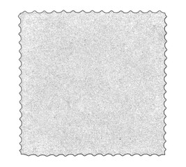 Fototapeta premium Paper confectionery napkin with solid brown texture. Hand drawn pencil sketch illustration