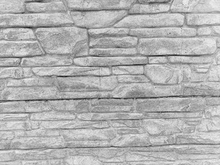Brick wall pattern, old stones background. Pencil drawing sketch illustration