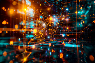 Obraz premium Abstract Algebraic Creations: Exploring the Beauty of Mathematical Structures Through Photography