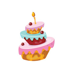 Cake Vector Illustration