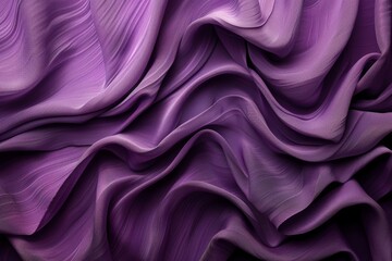Obraz premium Dark purple wave canvas texture Minimalist abstract background
