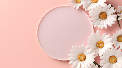 Daisy border decoration