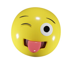 3d smiley face