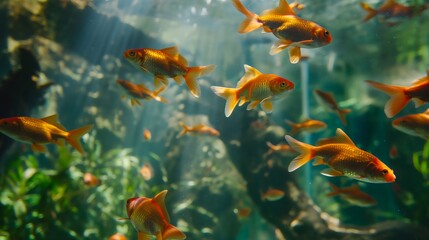 Underwater Symphony: Exploring the Aquatic Realm in the Aquarium