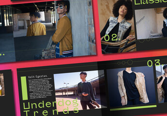 Lime Green Studio Look Book