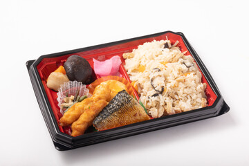 炊き込みご飯の弁当