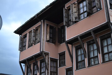 facade of an old building