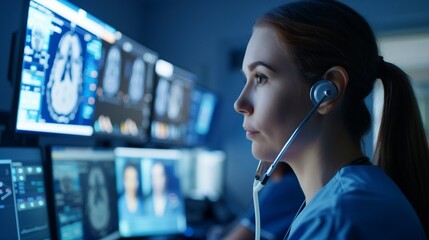 Virtual triage systems prioritize patient cases based on severity and urgency. - Powered by Adobe