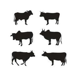 cow silhouette 