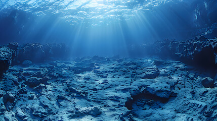 Underwater Scene Background