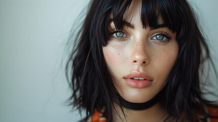 Young girl makeup concept portrait