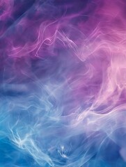 Fototapeta na wymiar Blue pink gradient abstract smoke illustration background
