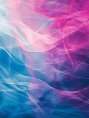Blue pink gradient abstract smoke illustration background