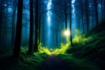 Fototapeta premium Mysterious Forest.
