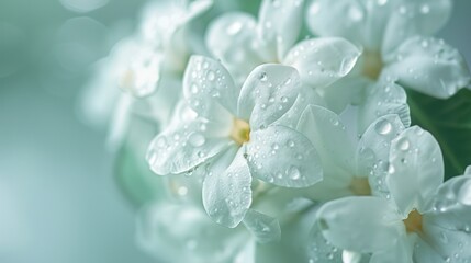 Macro shot of jasmine flower