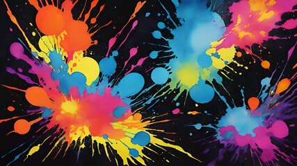  Watercolor paint splash, blotch background with bleed wash and bloom. Blobs of paint, nostalgic watercolor paper texture. Beautiful trendy  impressionist background. 