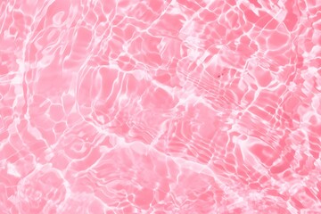Abstract water background with ripple. Pink water texture background. pink water waves effects....