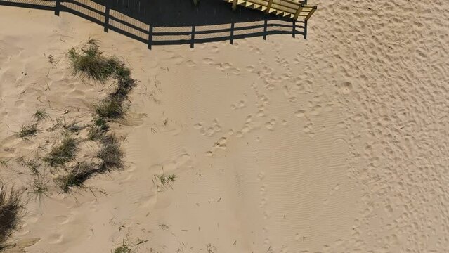 Direct Aerial over the Dunes