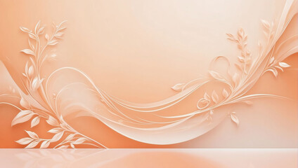 Abstract Peach Background