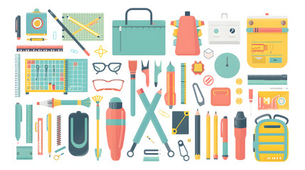 knolling items