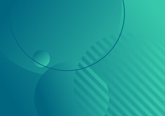 Abstract background design vector, with a blue and green color palette, incorporating circular elements. Featuring a copy space area