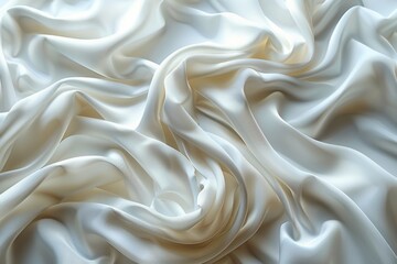 Obraz premium white abstract background with bokeh light effect and copy space.