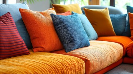 Fabric Sofa Comfort: Photos capturing the comfort and elegance of fabric sofas