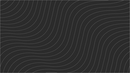 Wave line abstract background Black and gray.