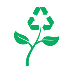 Recycle Sign Plant