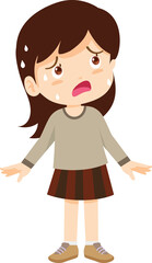 people sweat and tired thirsty heat of summer sun