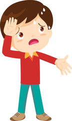 people sweat and tired thirsty heat of summer sun