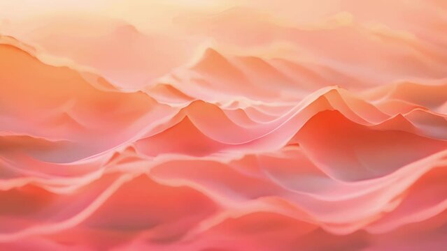 An otherworldly desert landscape with a soft outoffocus backdrop of windswept sand and muted hues of dusty rose and burnt orange. .