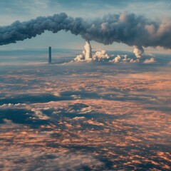 Global warming pollution wallpaper 4k