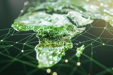 Mapping Connectivity: Africa's Digital Network Hub,Virtual Connections: Africa's Digital Network Topography