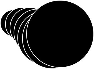 Circle line curve with blending design. Concept of technology, digital