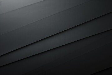Black background with three layers of gray and black blocks