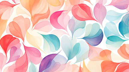 Digital abstract watercolor pattern design poster background