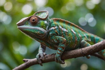 Fototapeta premium An image of a Chameleon