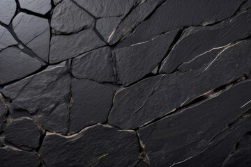 background, texture of matte black stone