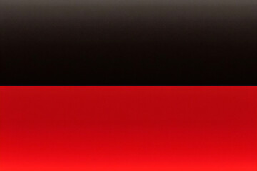 Obraz premium Abstrakte Illustration Hintergrundtextur der Schönheit dunkel und hell klar rot, flache Wand und Boden mit Farbverlauf in leerem, geräumigem Raum