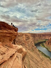 Looking the Grand Canyon