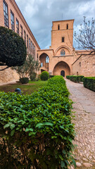 Aragonese Splendor: Experience the Allure of Alcañiz Parador's Stone Interiors in Teruel, Aragon, where History and Beauty Merge in Harmony.
