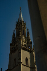 Fototapeta premium church of our person in the evening