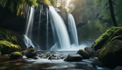 waterfall in the forest