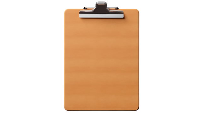 Two clipboards linked together by a chain, showcasing connectivity and partnership on transparent background