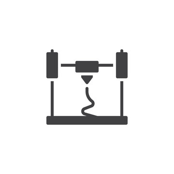 3D Printing vector icon