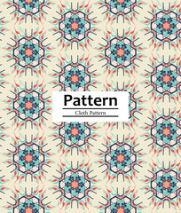 colorful fabric pattern design or colorful geometric pattern design